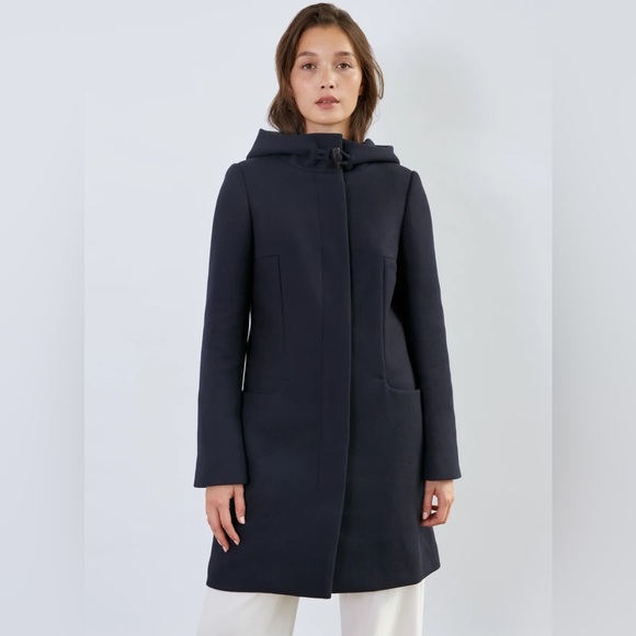 Babaton Pearce Wool Coat (Black - XS) - Picture 2 of 4